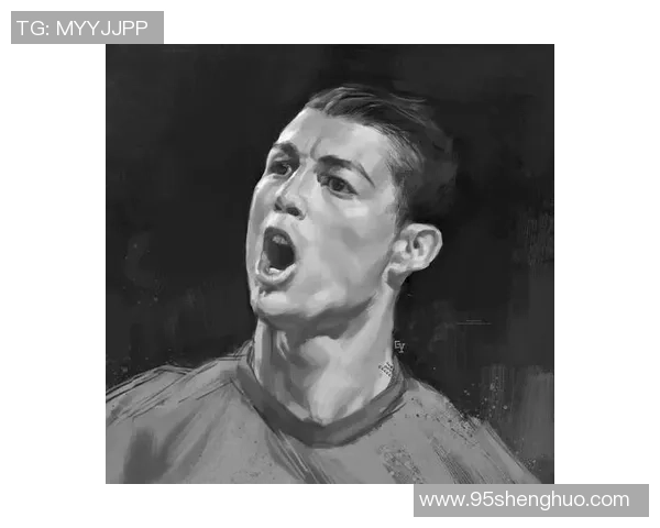 足球巨星C罗展现艺术才华亲手绘制足球主题画作